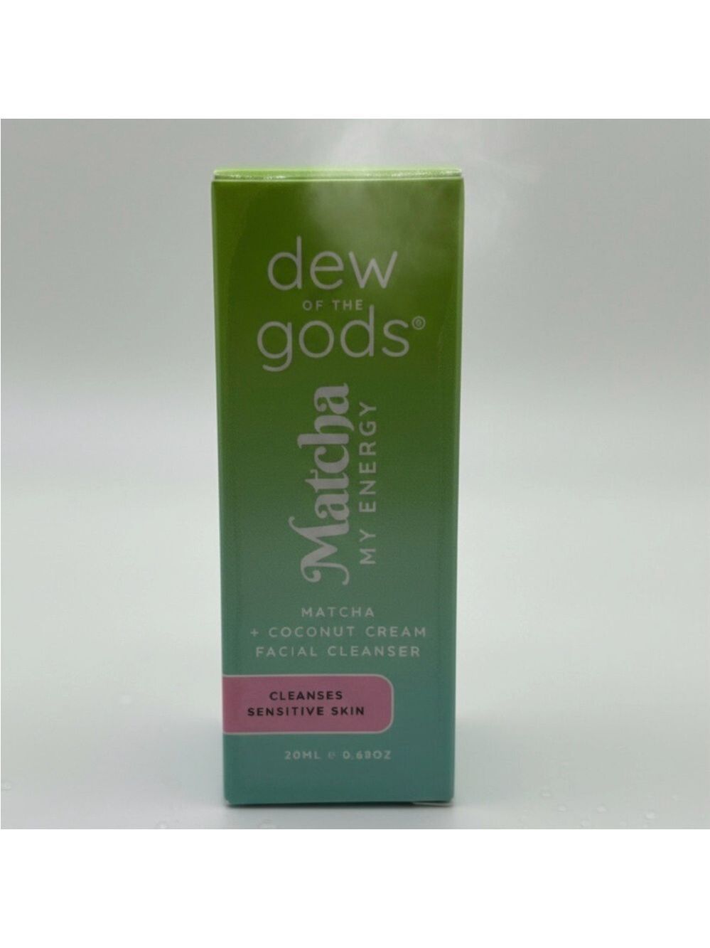 Dew of the Gods Matcha My Energy Cleanser Mini 20ml NIB Vegan